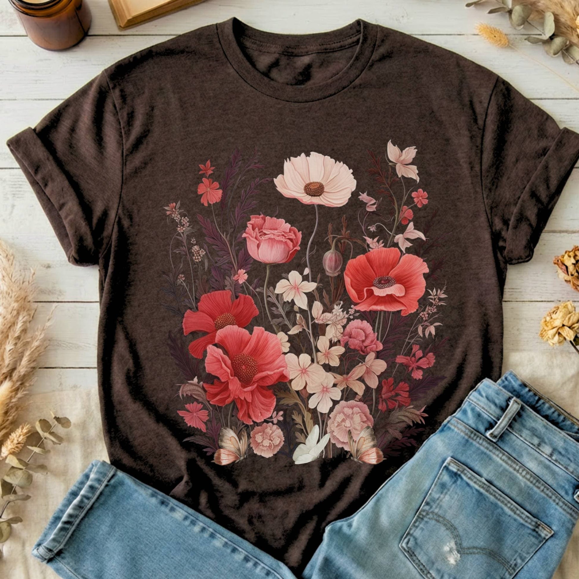 T-Shirt Dark Chocolate / S Design 44 T-Shirt The Mystic Eden