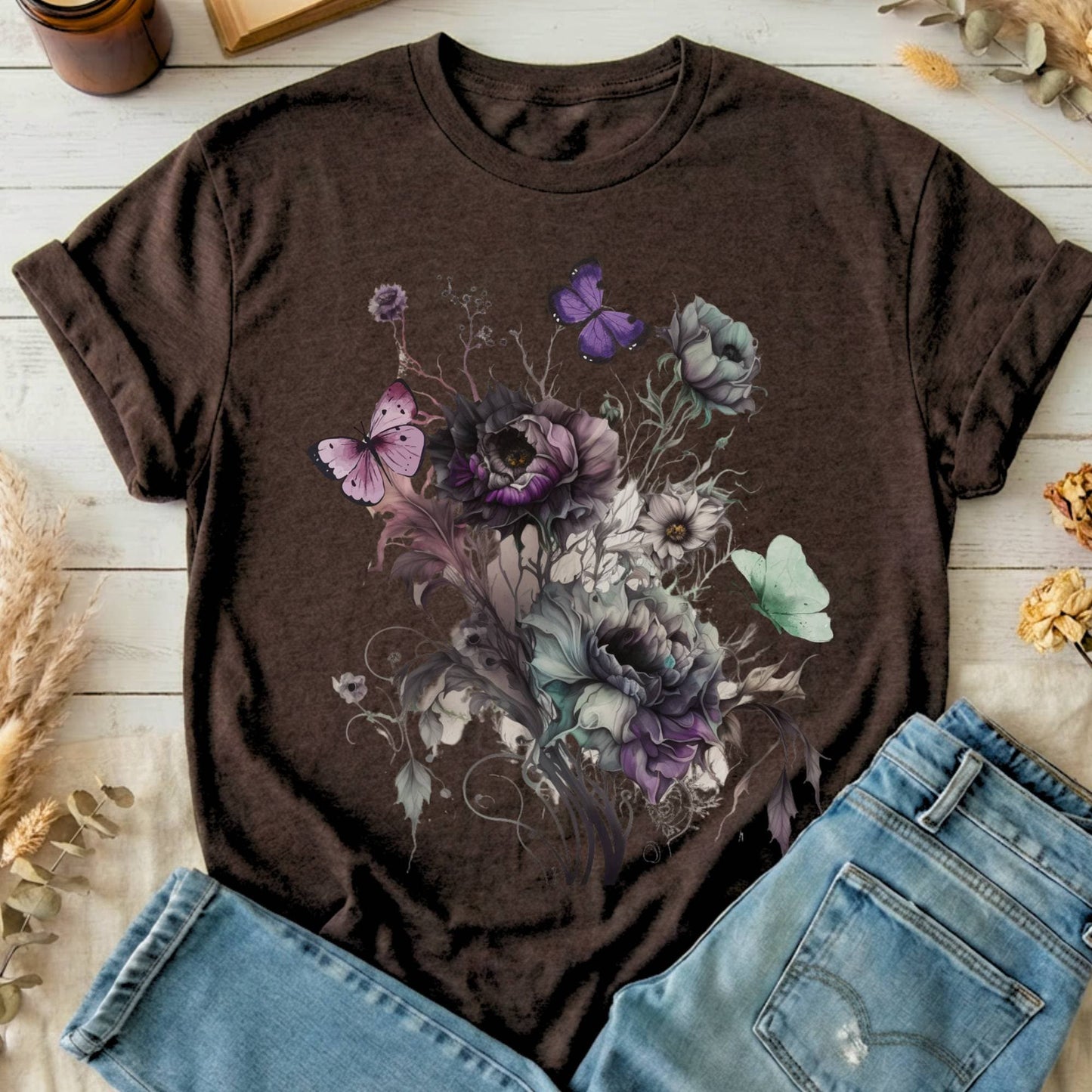 T-Shirt Dark Chocolate / S Design 48 T-Shirt The Mystic Eden