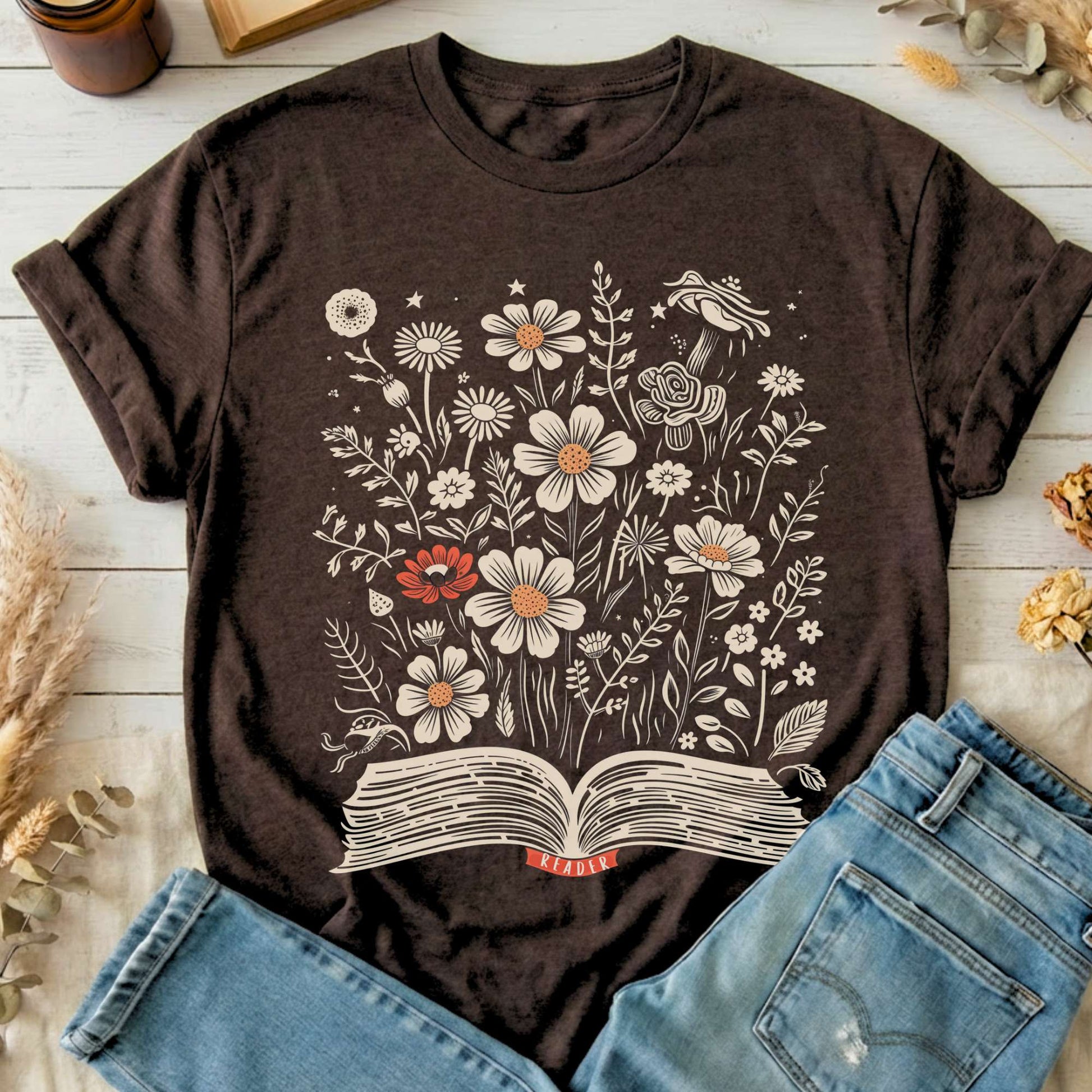 T-Shirt Dark Chocolate / S Design 60 T-Shirt The Mystic Eden