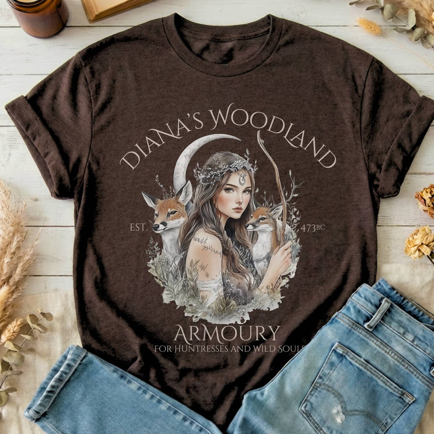 T-Shirt Dark Chocolate / S Design 99 T-Shirt The Mystic Eden