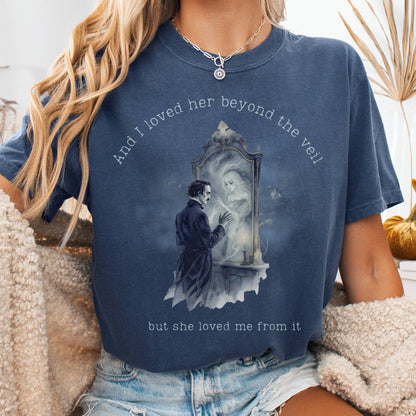 T-Shirt Denim / S And I Loved Her Beyond The Veil Poe Tee The Mystic Eden