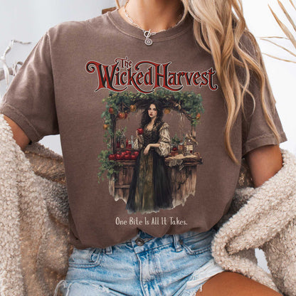 T-Shirt Espresso / S The Wicked Harvest Fairytale Shirt The Mystic Eden