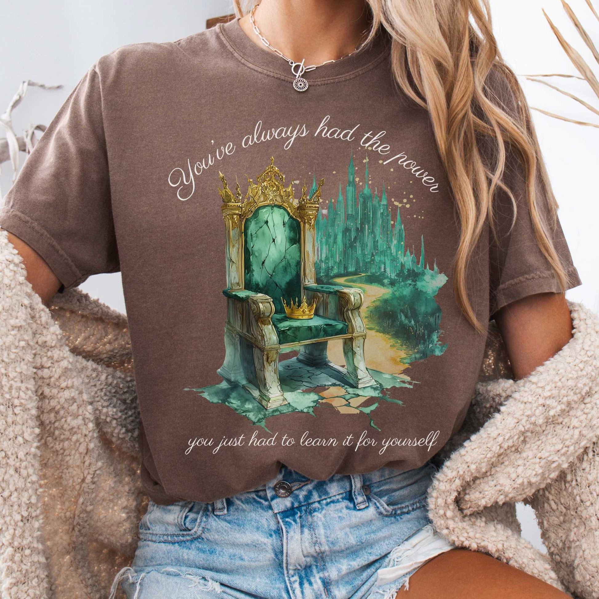 T-Shirt Espresso / S You've Always Had The Power Bookish Shirt The Mystic Eden