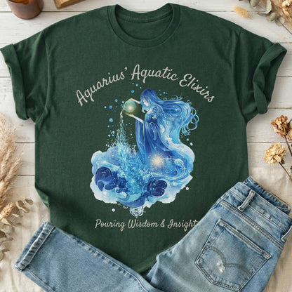 T-Shirt Forest Green / S Design 148 T-Shirt The Mystic Eden