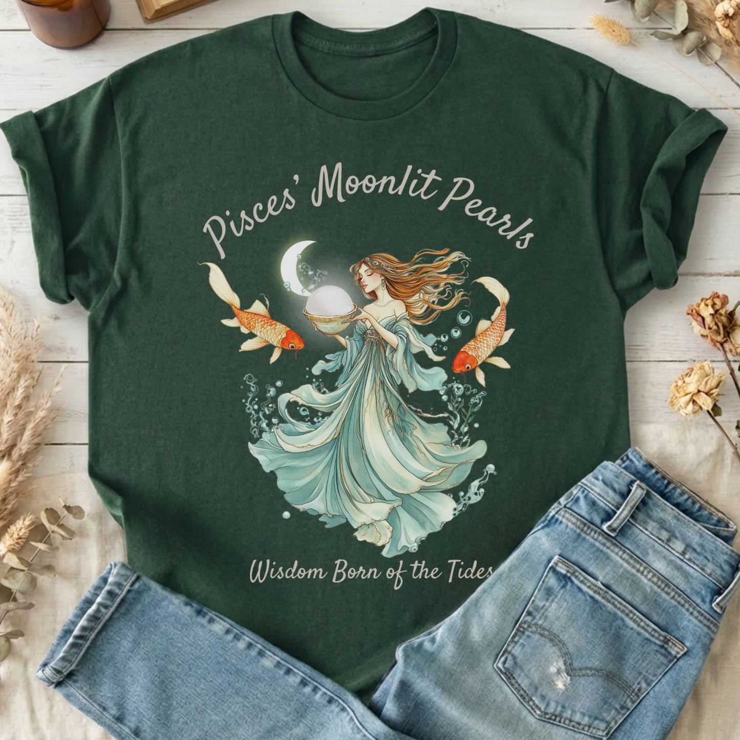 T-Shirt Forest Green / S Design 150 T-Shirt The Mystic Eden