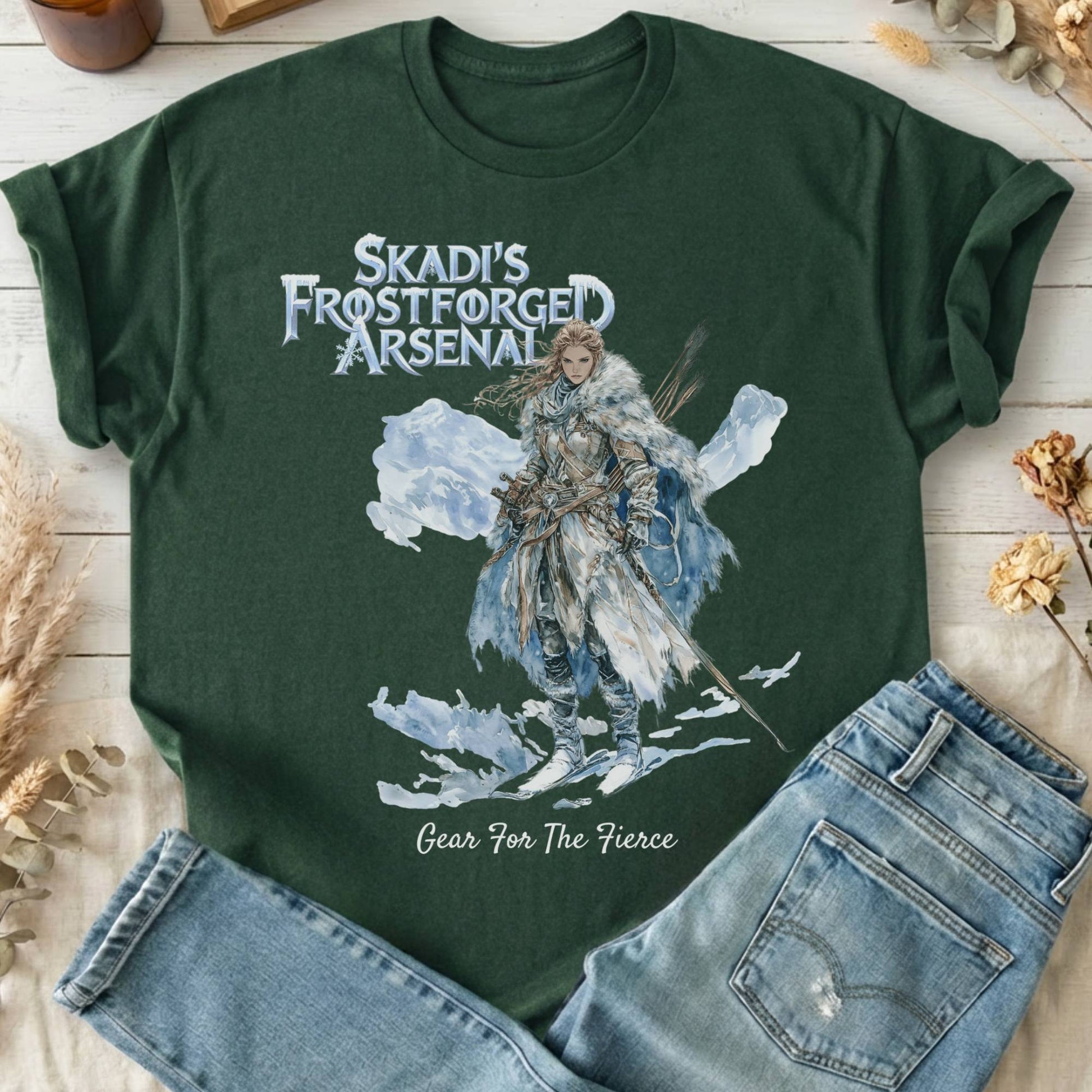 T-Shirt Forest Green / S Design 169 T-Shirt The Mystic Eden