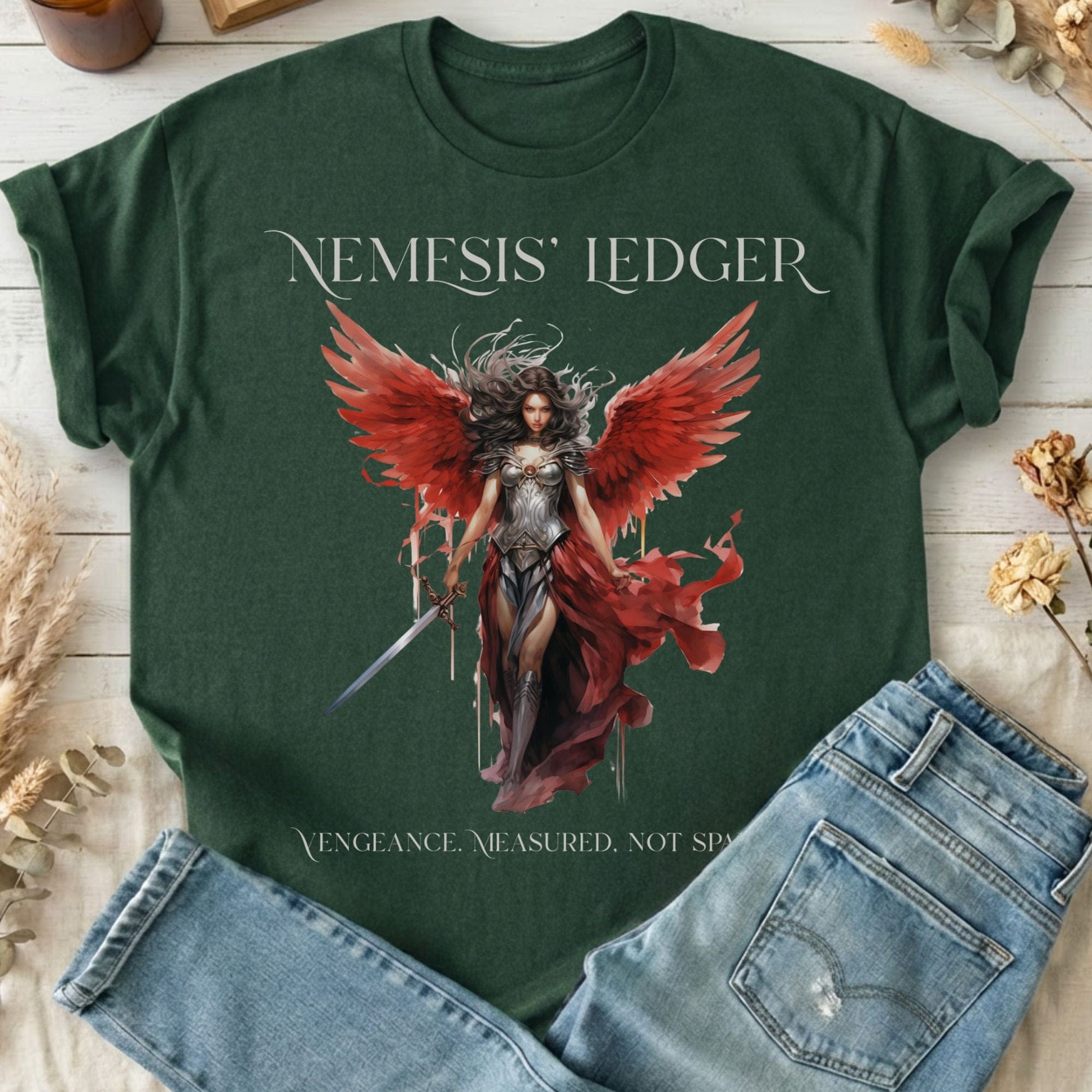 T-Shirt Forest Green / S Design 218 T-Shirt The Mystic Eden