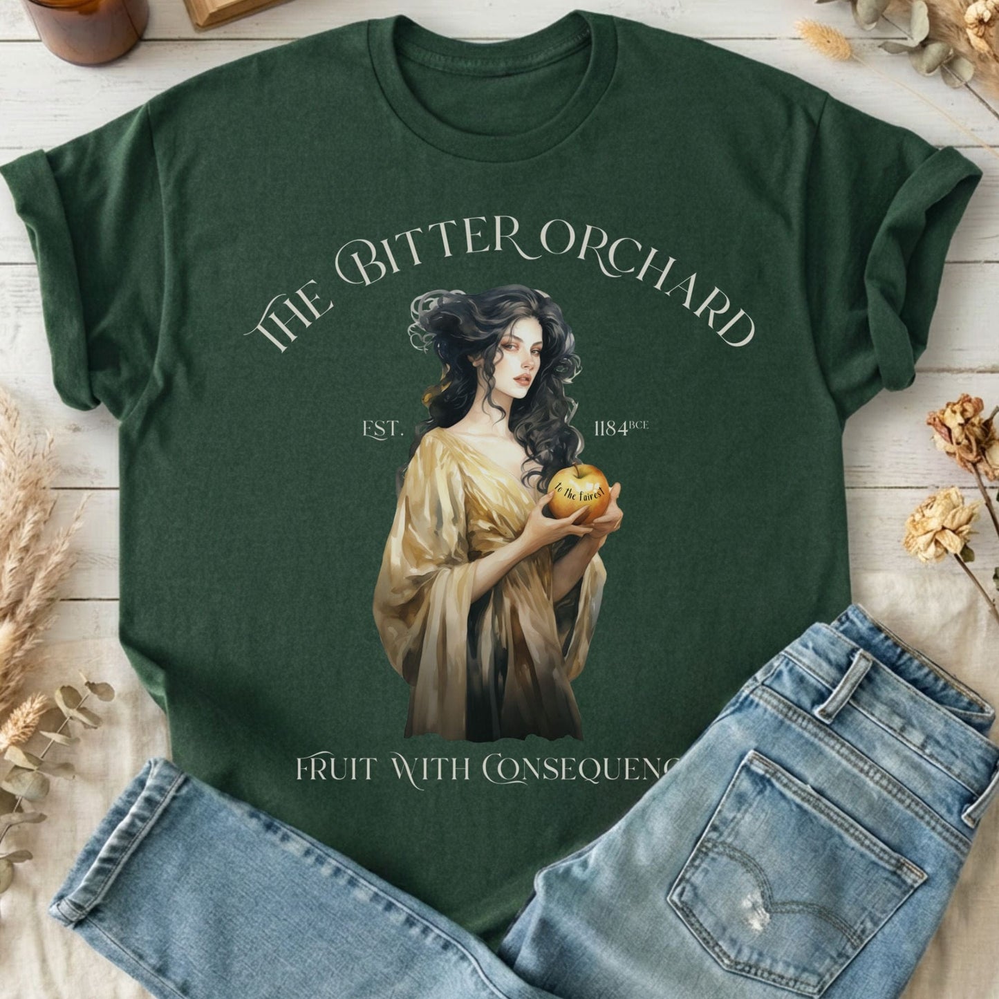 T-Shirt Forest Green / S Design 220 T-Shirt The Mystic Eden