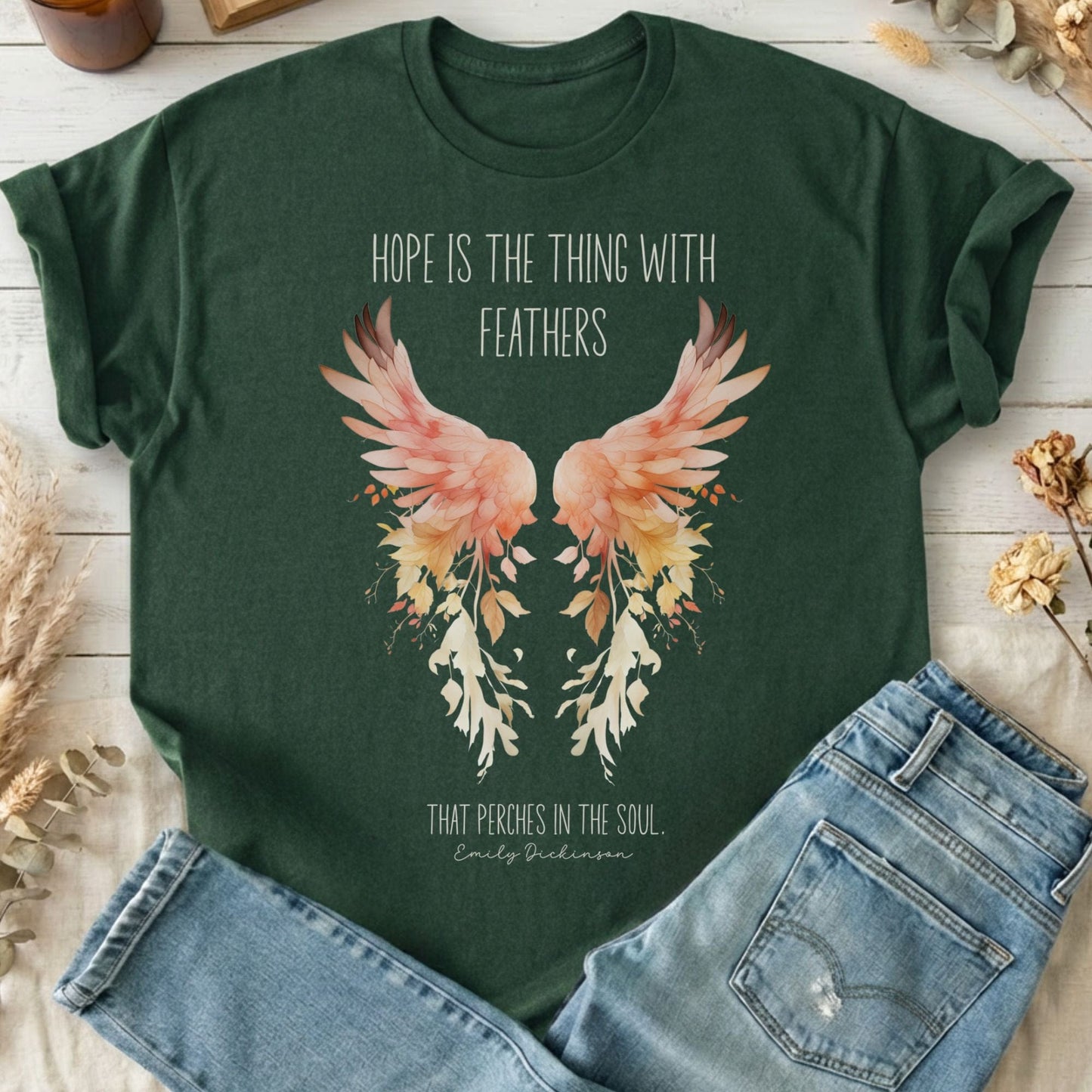 T-Shirt Forest Green / S Design 222 T-Shirt The Mystic Eden