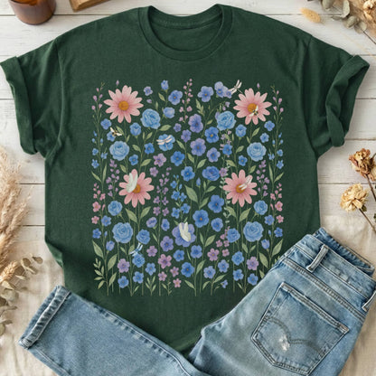 T-Shirt Forest Green / S Design 228 T-Shirt The Mystic Eden