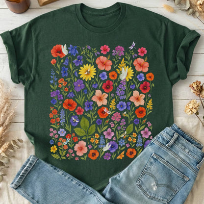 T-Shirt Forest Green / S Design 229 T-Shirt The Mystic Eden