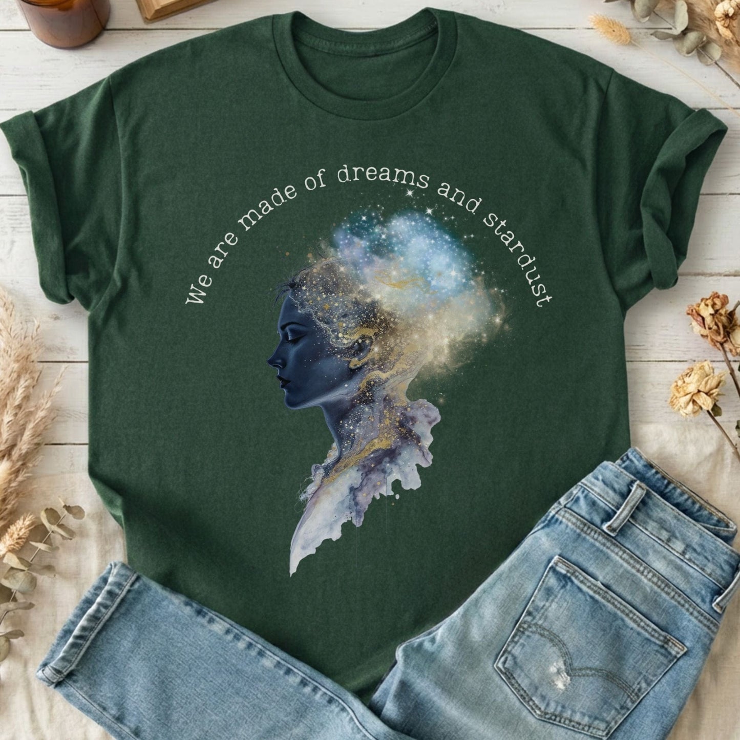 T-Shirt Forest Green / S Design 248 T-Shirt The Mystic Eden