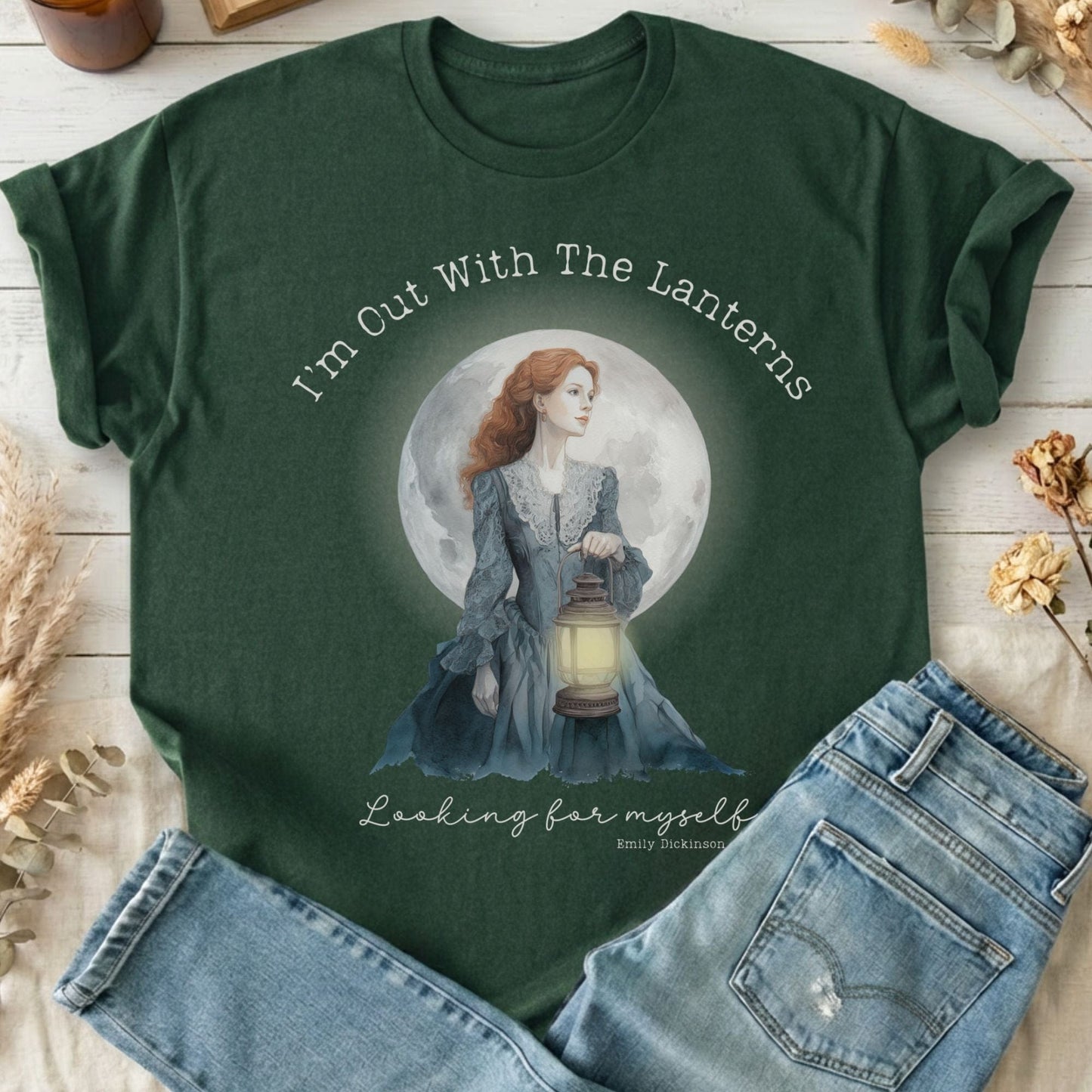 T-Shirt Forest Green / S Design 250 T-Shirt The Mystic Eden