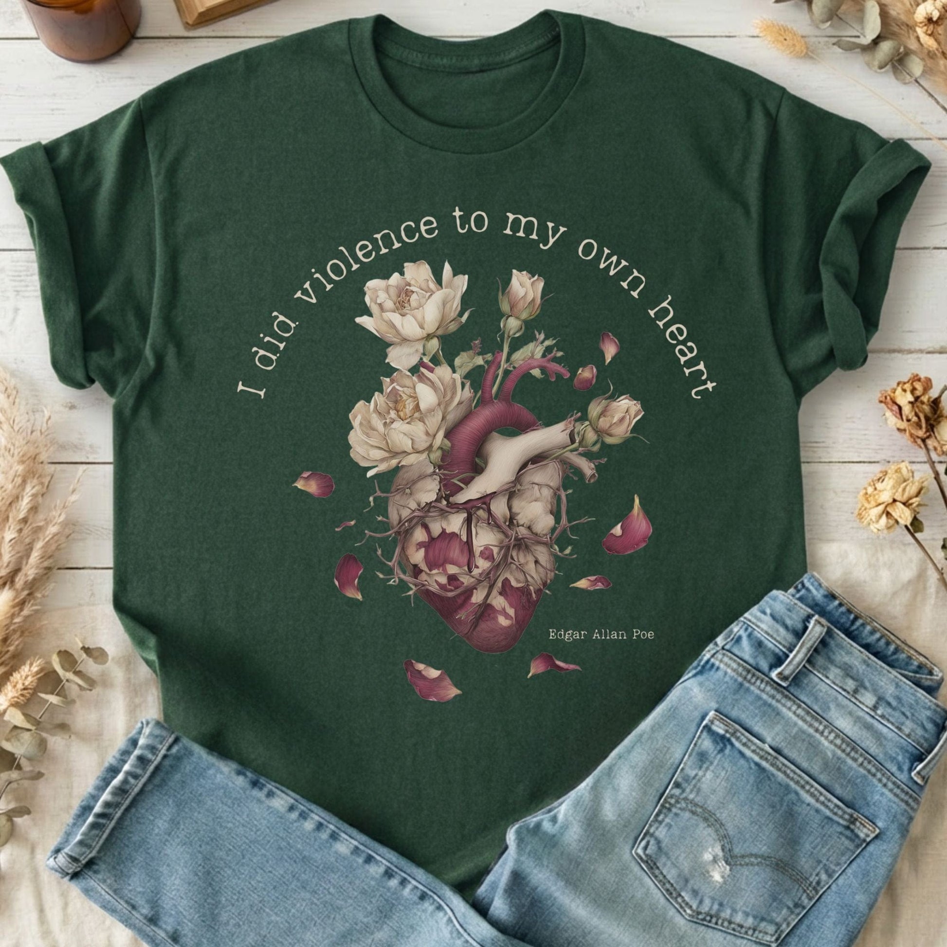 T-Shirt Forest Green / S Design 252 T-Shirt The Mystic Eden