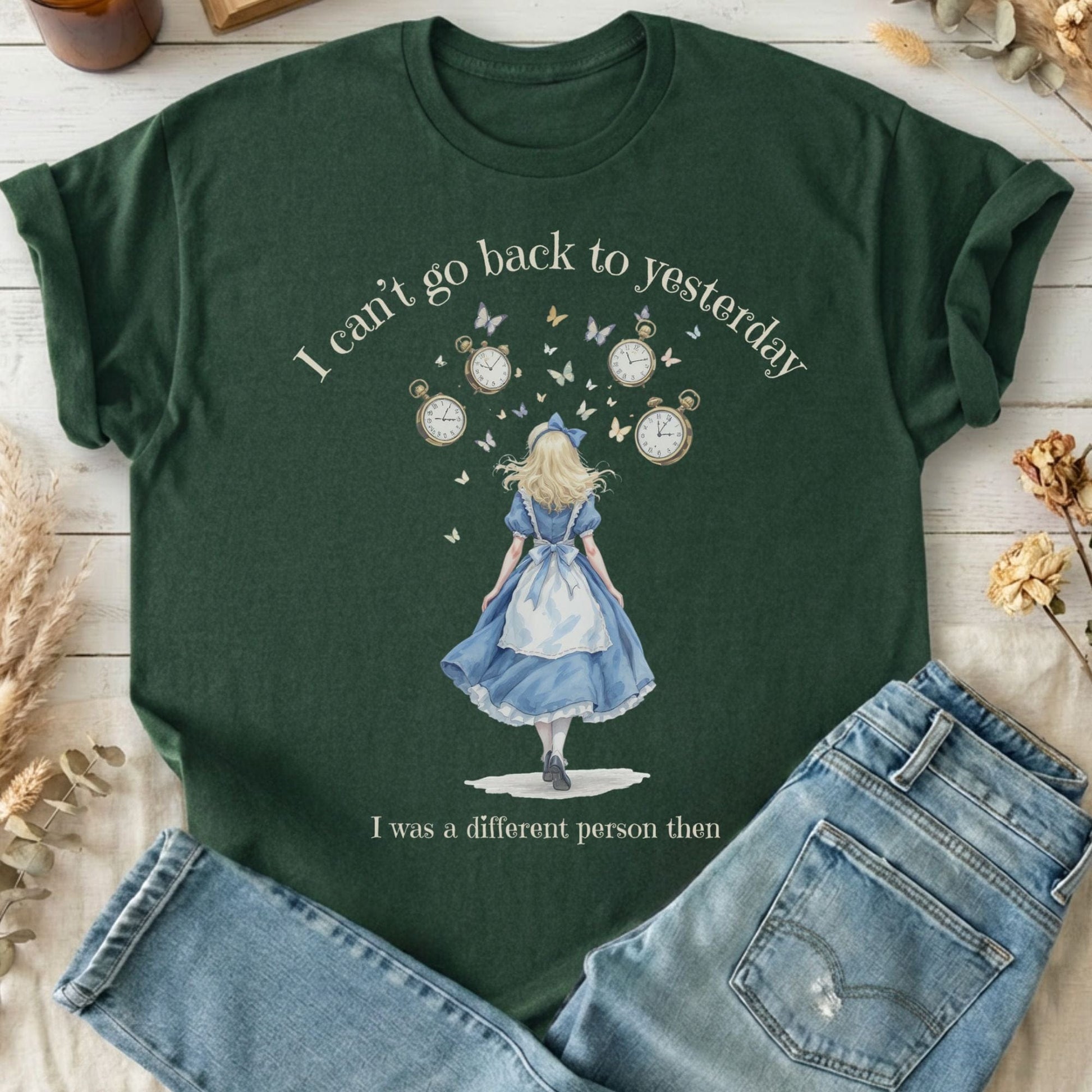 T-Shirt Forest Green / S Design 256 T-Shirt The Mystic Eden