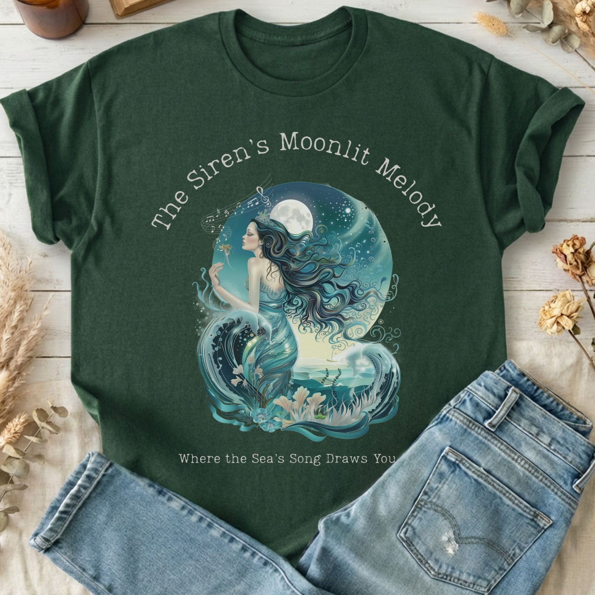 T-Shirt Forest Green / S Design 272 T-Shirt The Mystic Eden