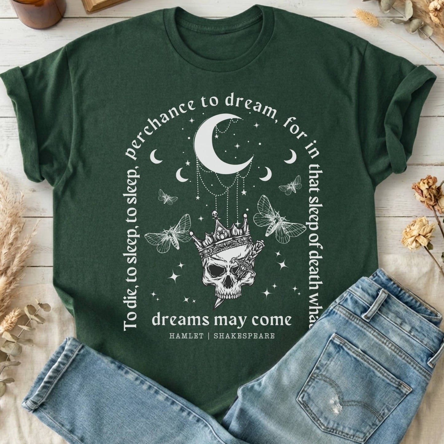 T-Shirt Forest Green / S Design 28 T-Shirt The Mystic Eden
