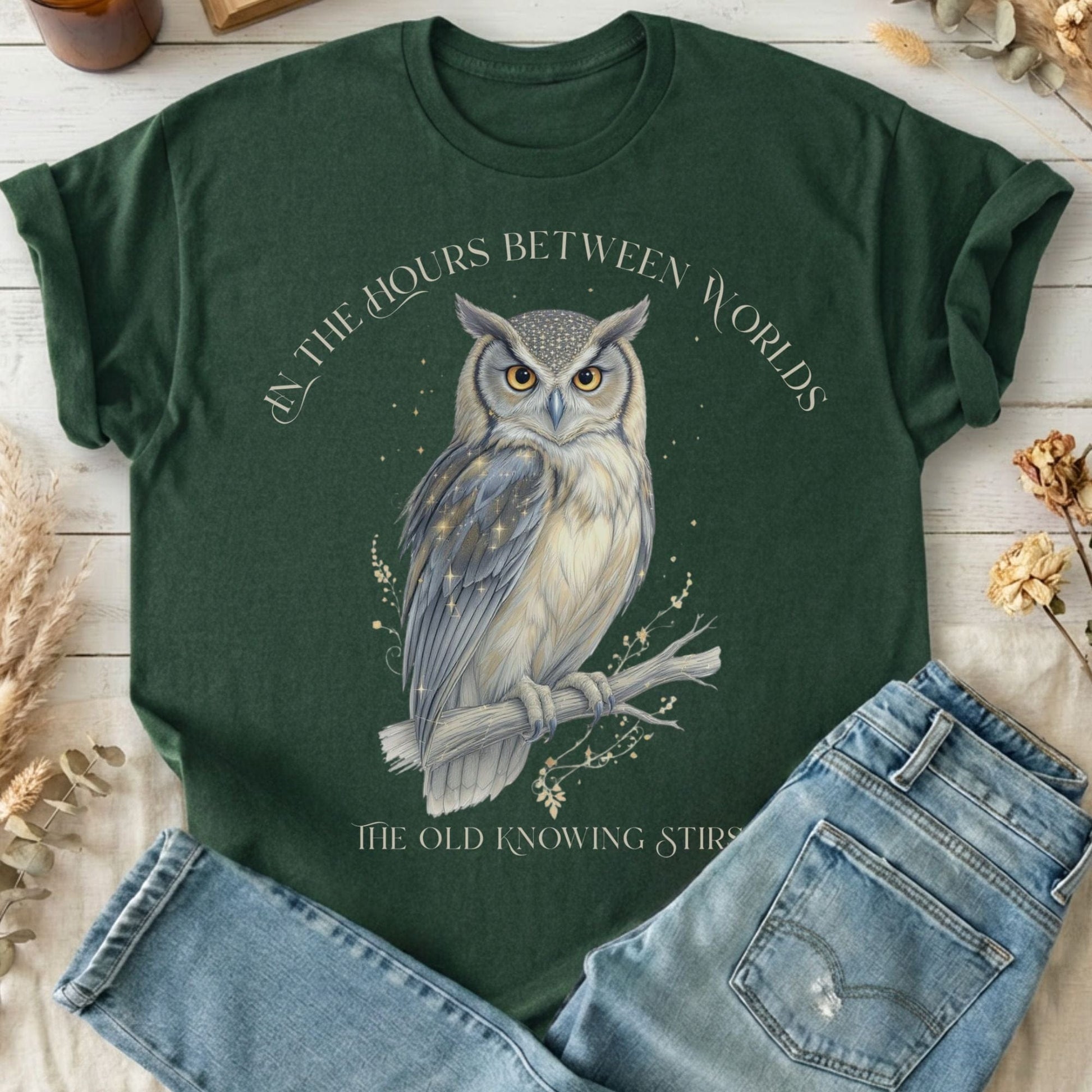 T-Shirt Forest Green / S Design 281 T-Shirt The Mystic Eden