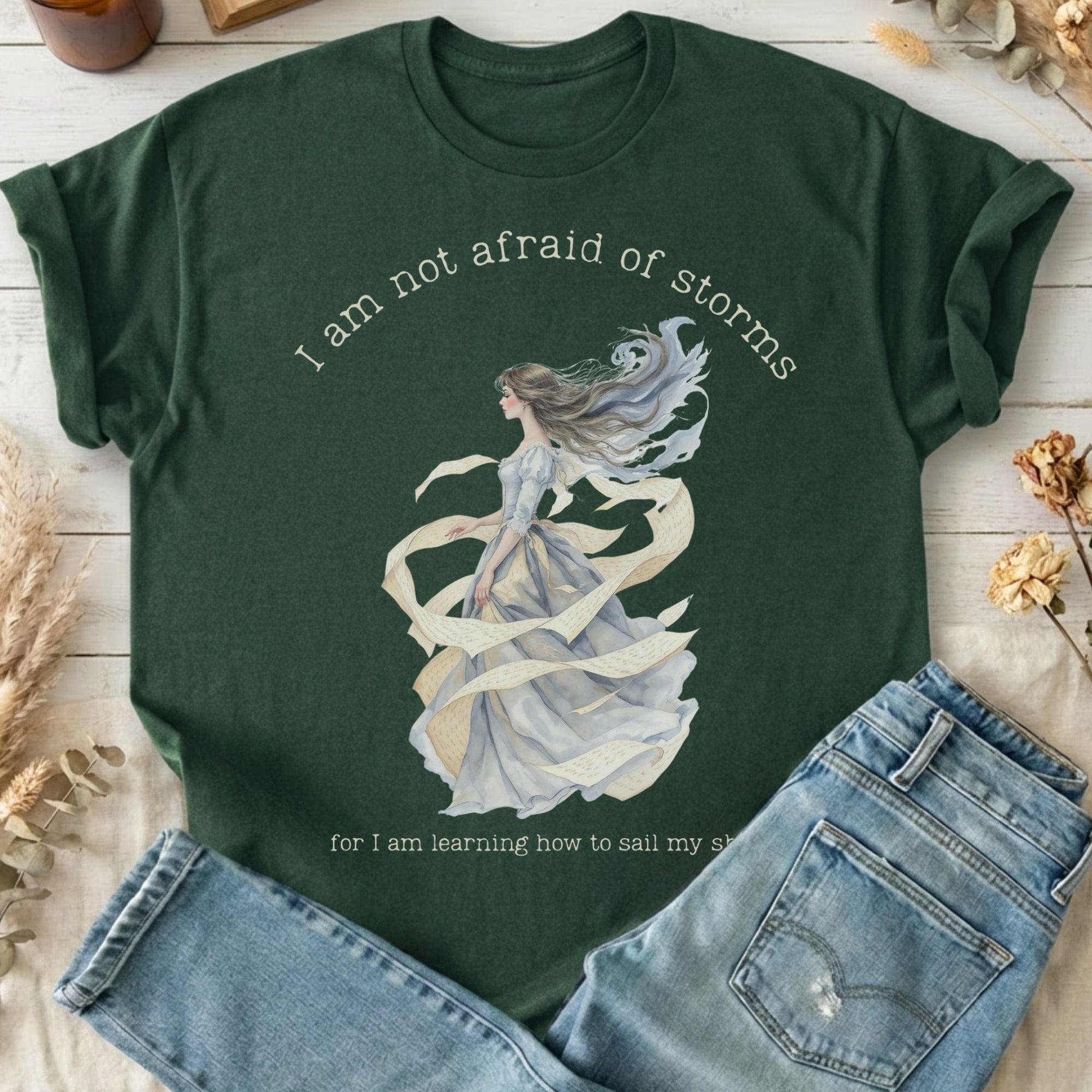 T-Shirt Forest Green / S Design 285 T-Shirt The Mystic Eden