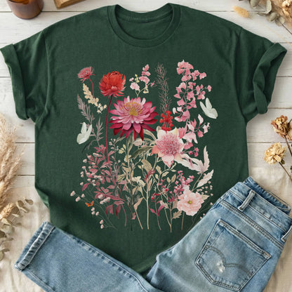 T-Shirt Forest Green / S Design 3 T-Shirt The Mystic Eden