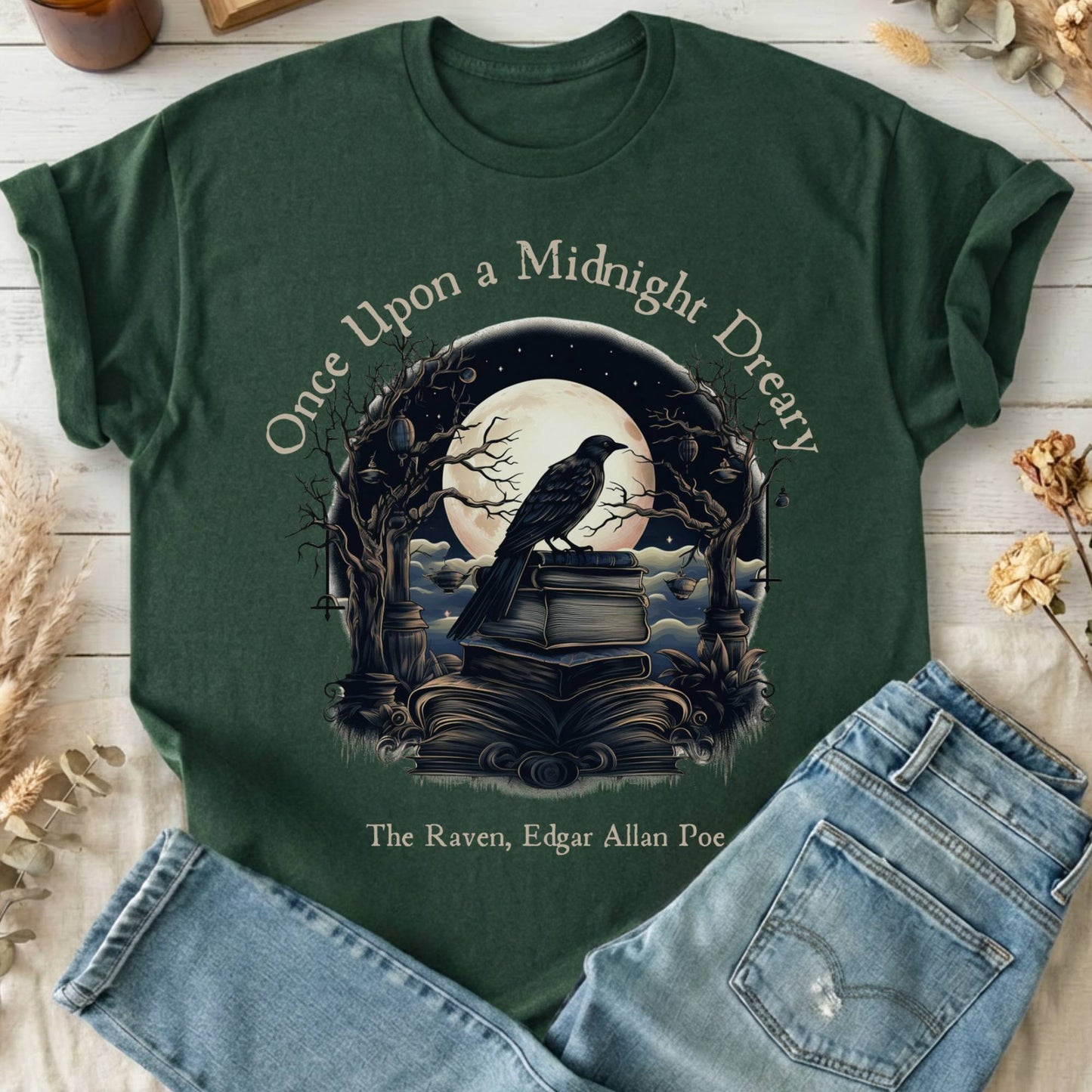 T-Shirt Forest Green / S Design 50 T-Shirt The Mystic Eden