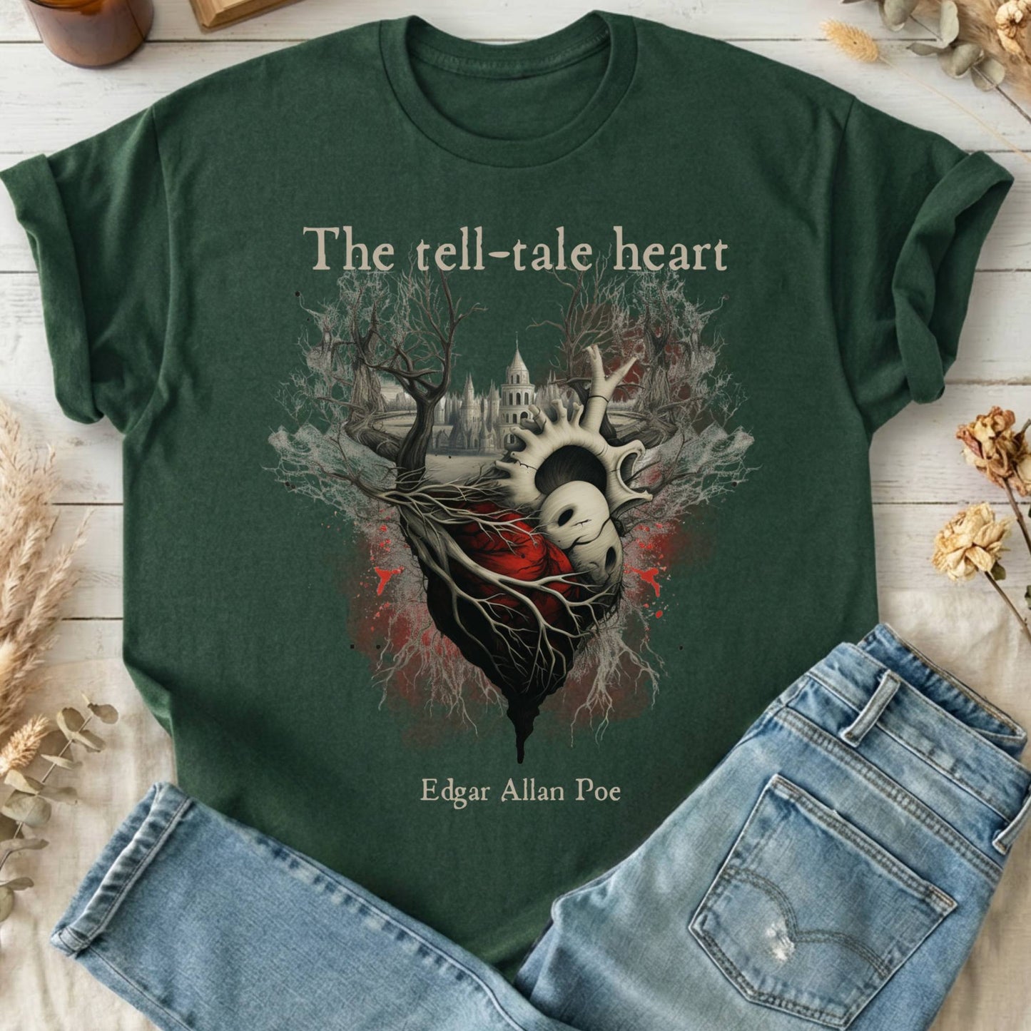 T-Shirt Forest Green / S Design 52 T-Shirt The Mystic Eden