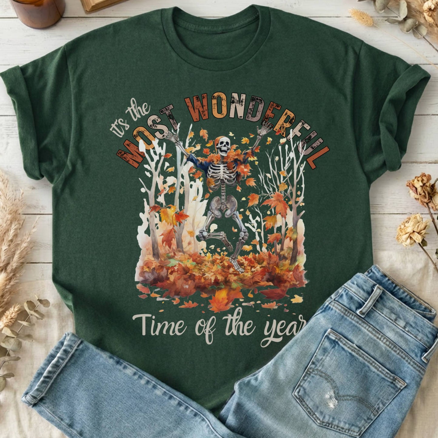 T-Shirt Forest Green / S Design 53 T-Shirt The Mystic Eden