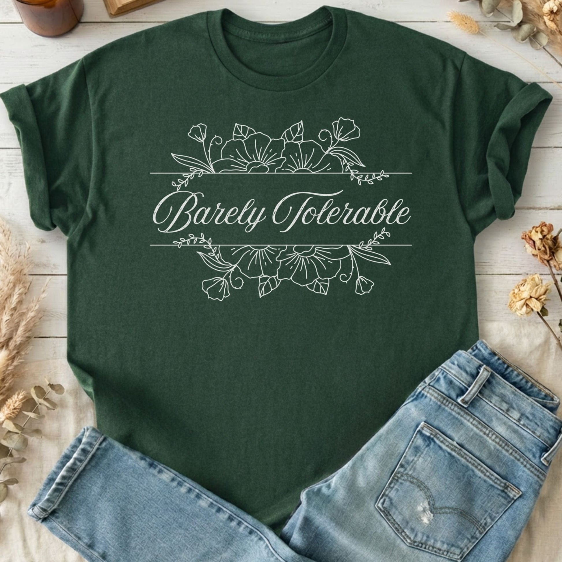T-Shirt Forest Green / S Design 64 T-Shirt The Mystic Eden