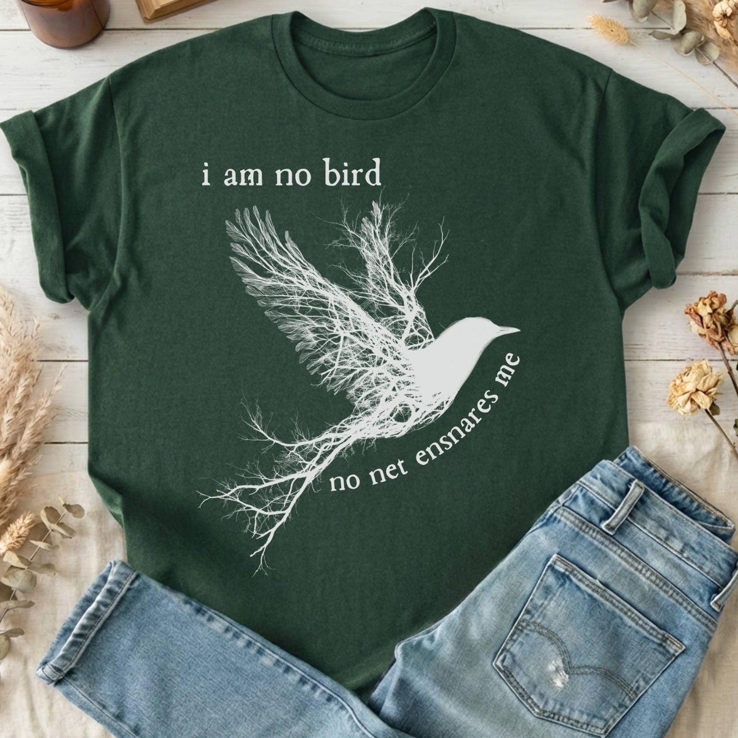 T-Shirt Forest Green / S Design 67 T-Shirt The Mystic Eden