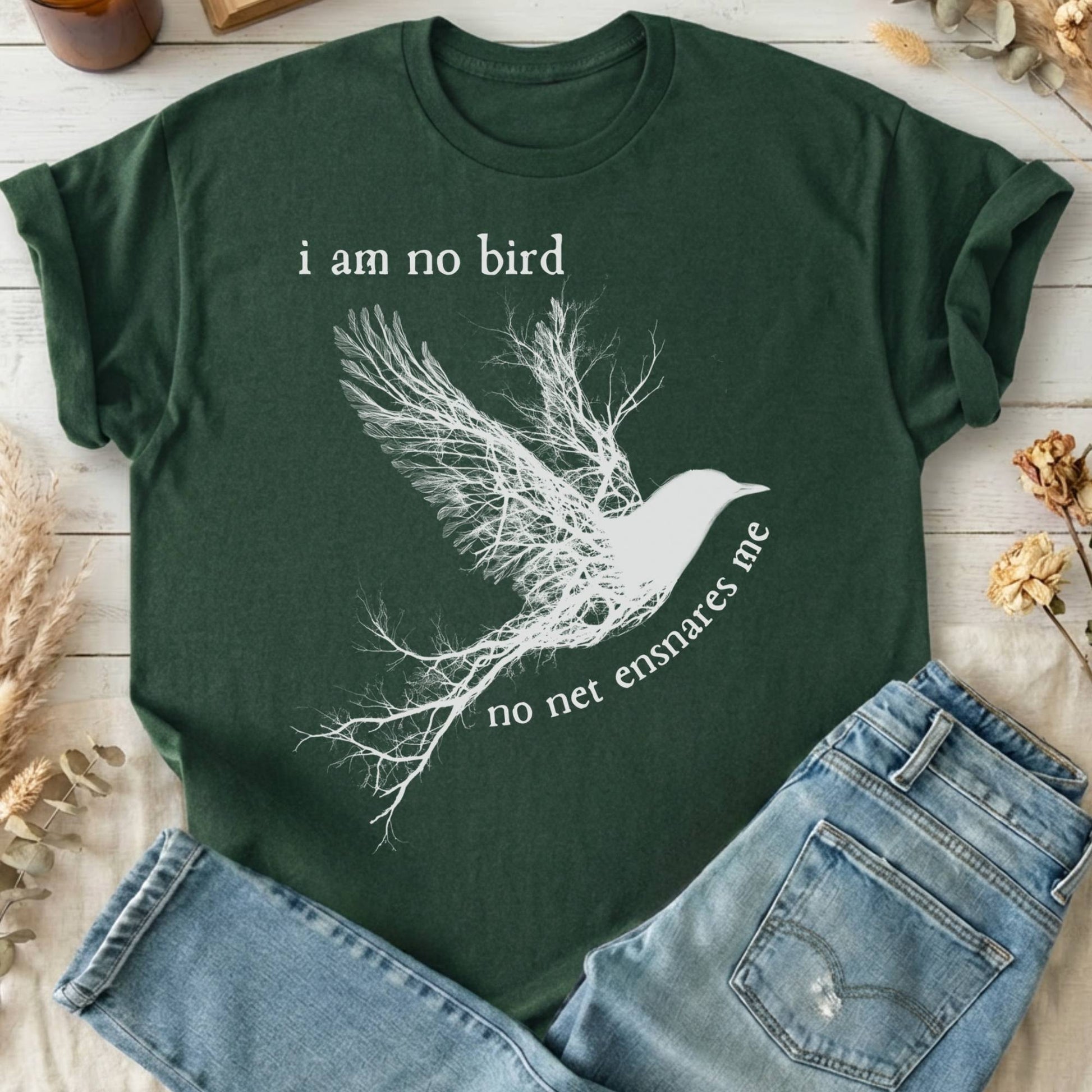 T-Shirt Forest Green / S Design 67 T-Shirt The Mystic Eden