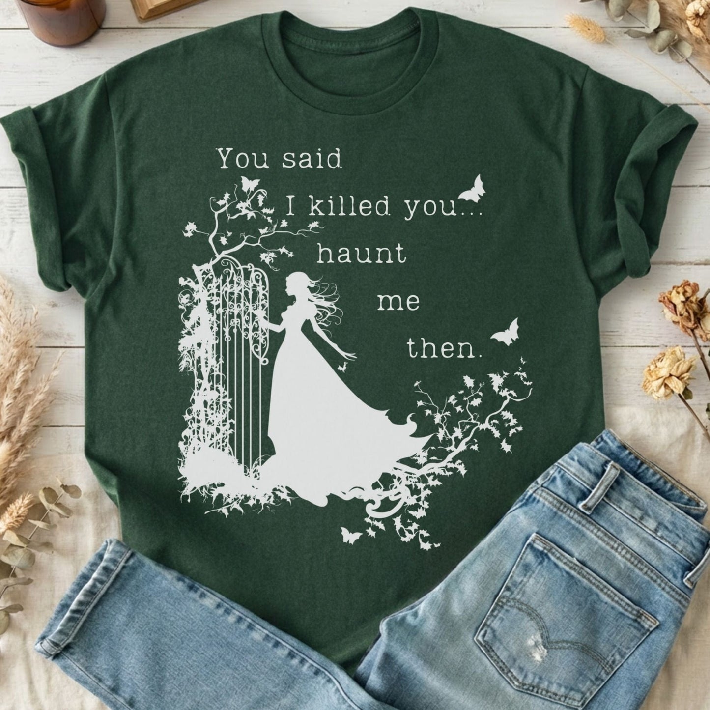 T-Shirt Forest Green / S Design 78 T-Shirt The Mystic Eden