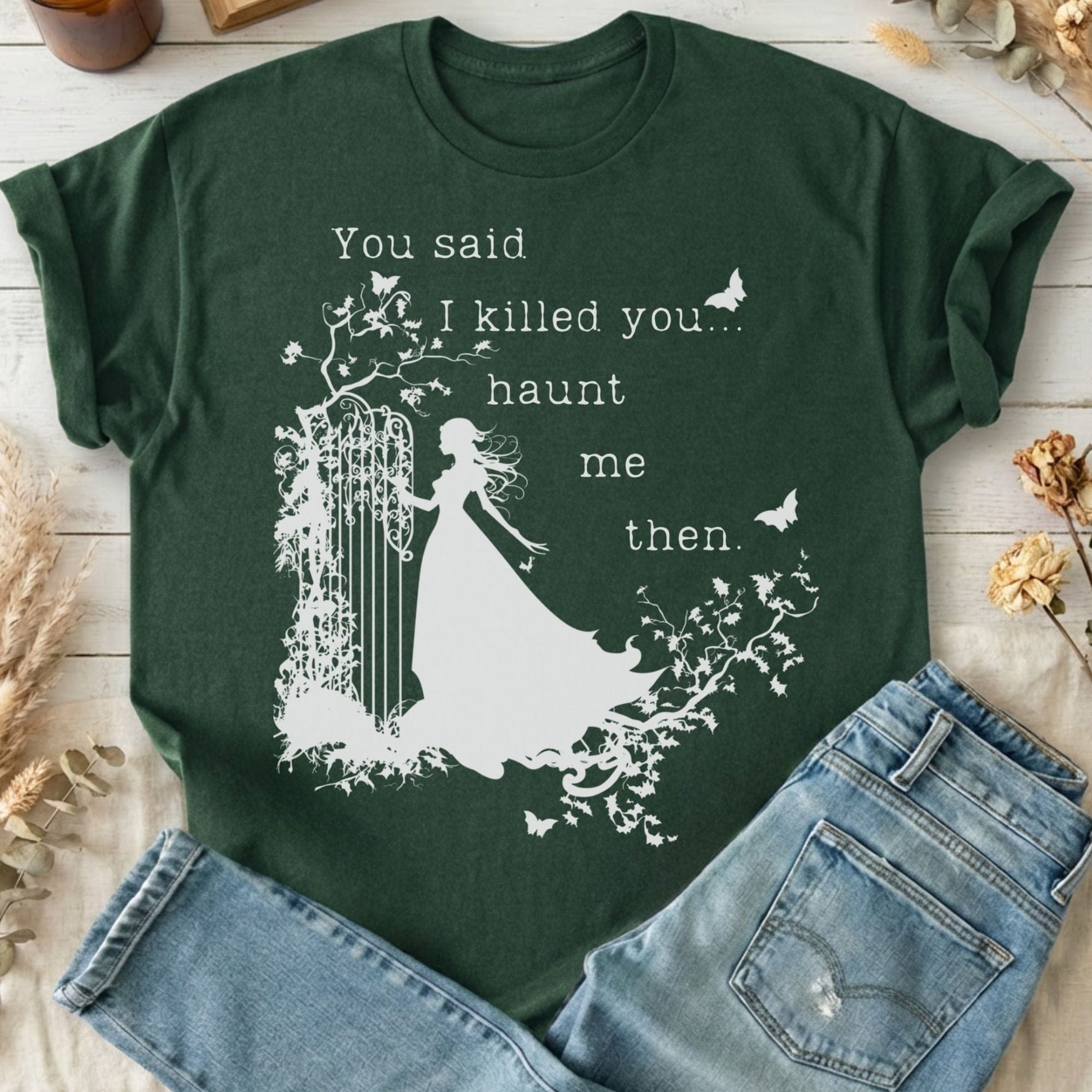 T-Shirt Forest Green / S Design 78 T-Shirt The Mystic Eden