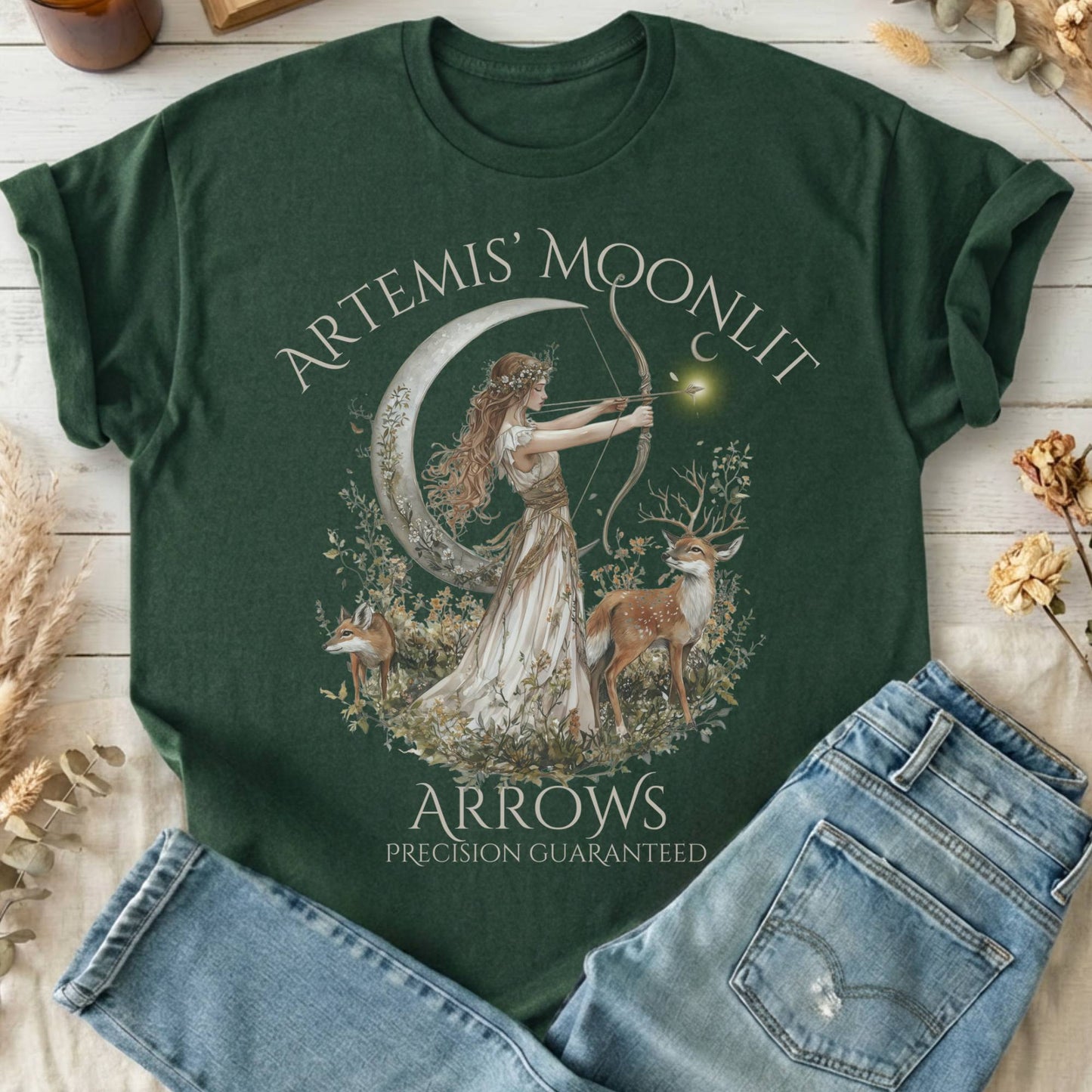 T-Shirt Forest Green / S Design 98 T-Shirt The Mystic Eden