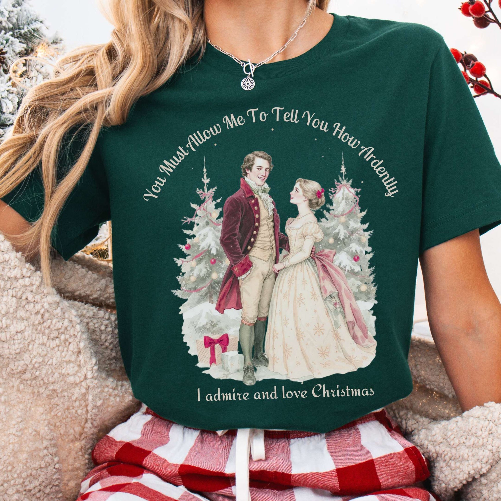 T-Shirt Forest / XS Pride & Prejudice Christmas Tee The Mystic Eden