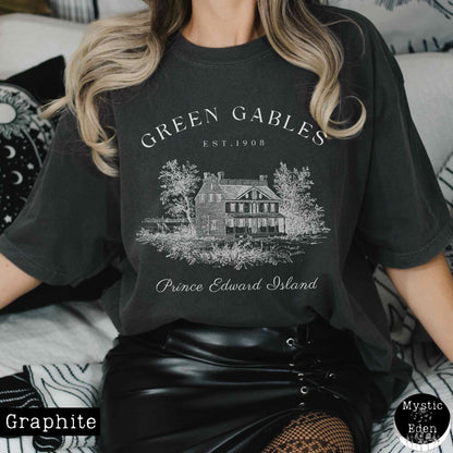 T-Shirt Graphite / S Vintage Anne of Green Gables T-Shirt The Mystic Eden
