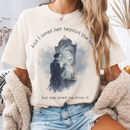 T-Shirt Ivory / S And I Loved Her Beyond The Veil Poe Tee The Mystic Eden