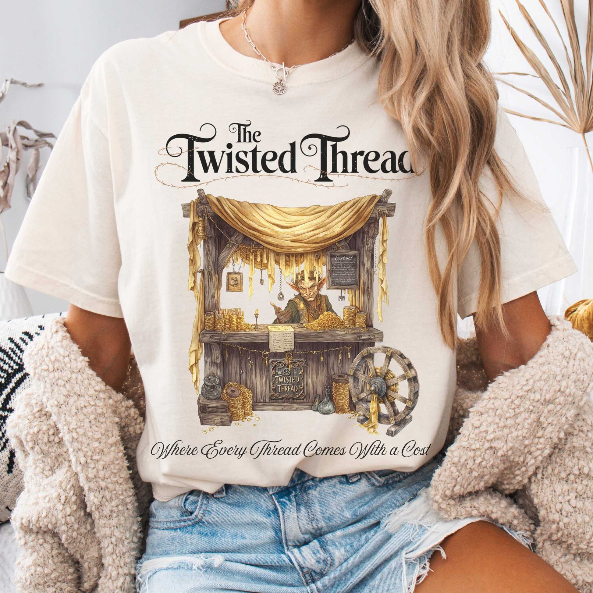 T-Shirt Ivory / S The Twisted Thread Fairytale Shirt The Mystic Eden
