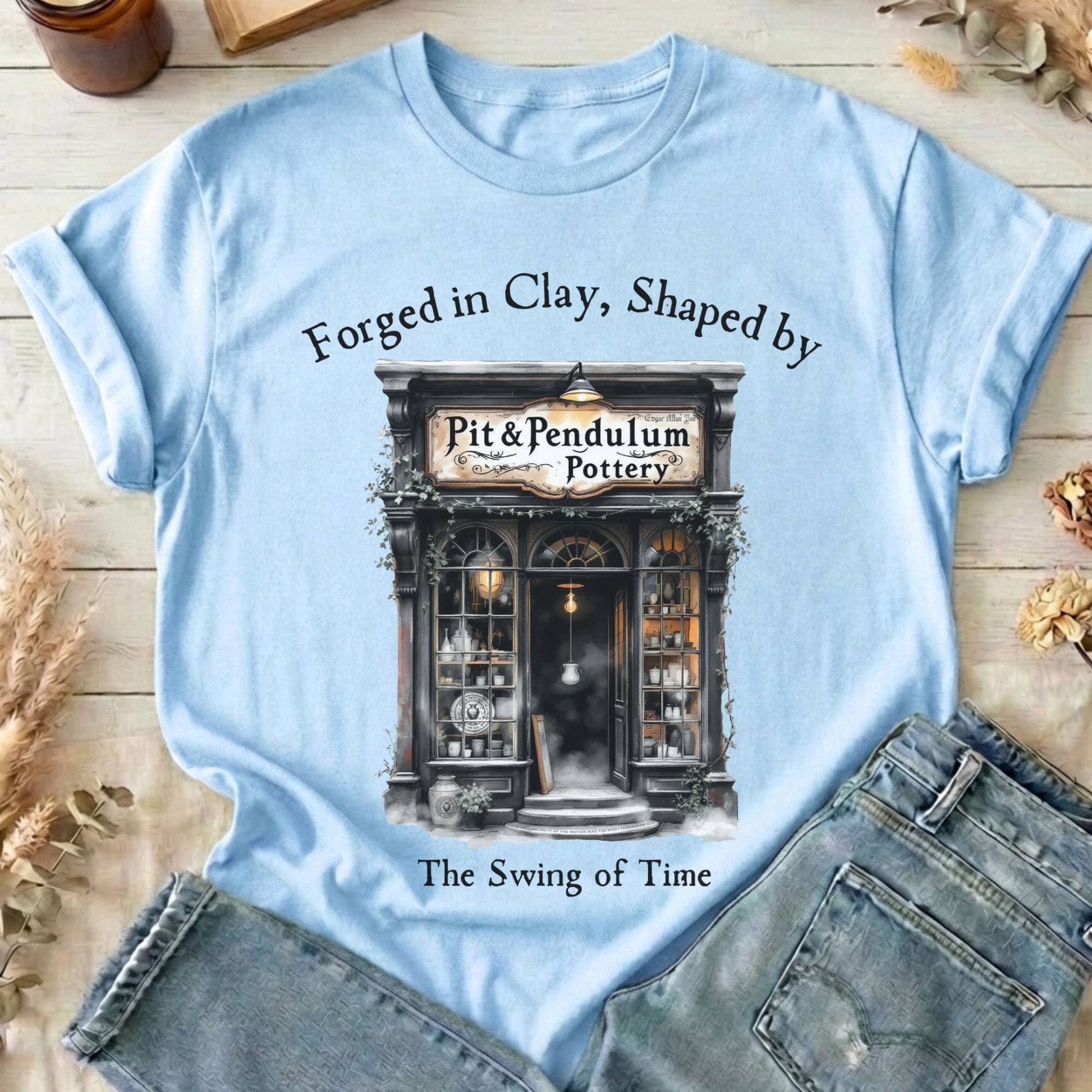 T-Shirt Light Blue / 2XL Design 144 T-Shirt The Mystic Eden