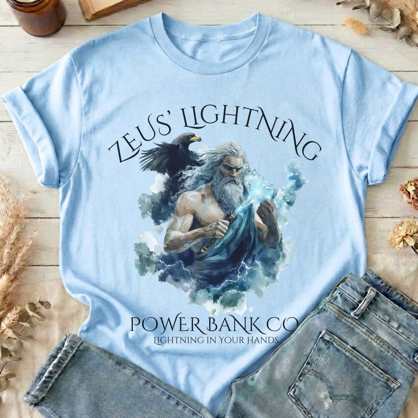 T-Shirt Light Blue / S Design 107 T-Shirt The Mystic Eden