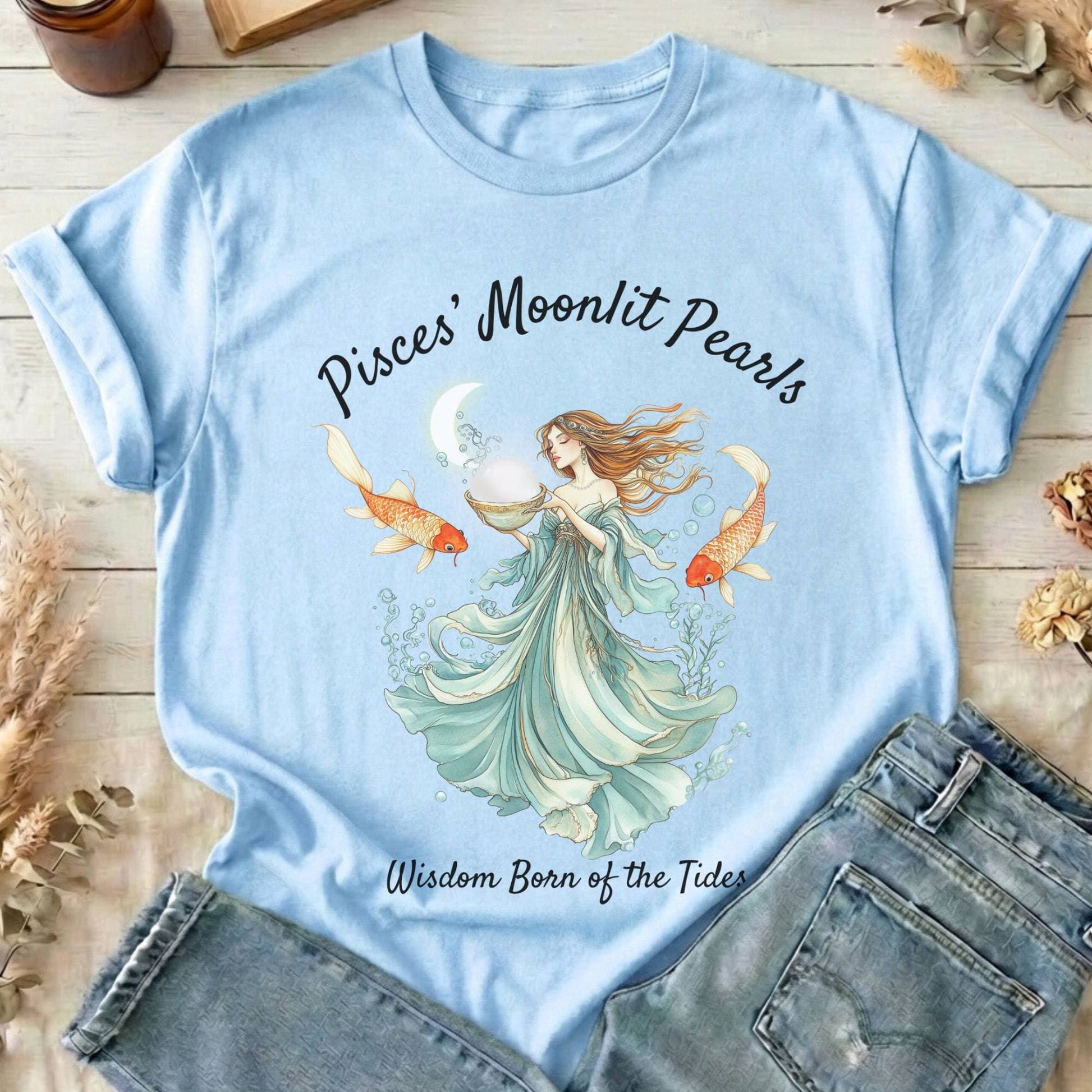 T-Shirt Light Blue / S Design 150 T-Shirt The Mystic Eden
