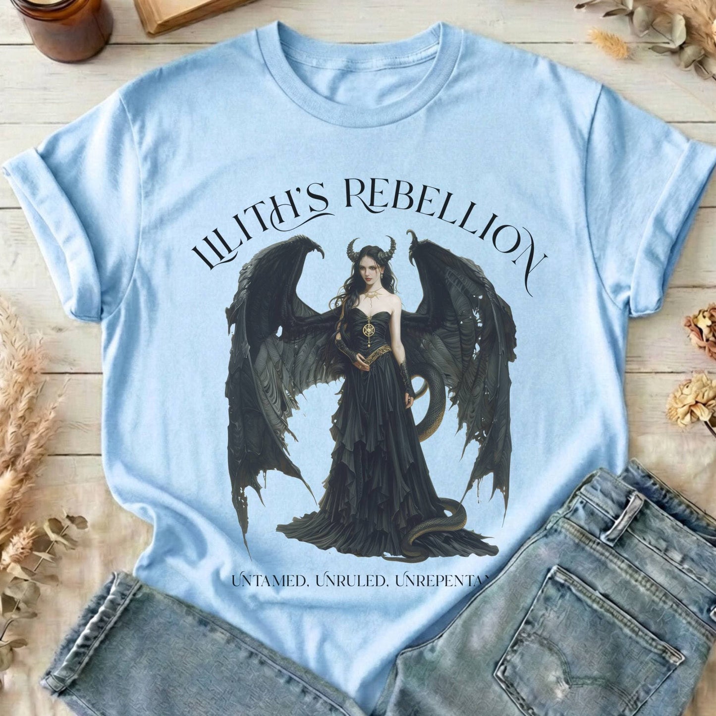T-Shirt Light Blue / S Design 213 T-Shirt The Mystic Eden
