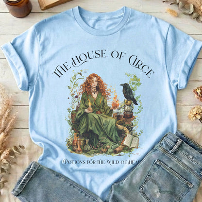 T-Shirt Light Blue / S Design 214 T-Shirt The Mystic Eden