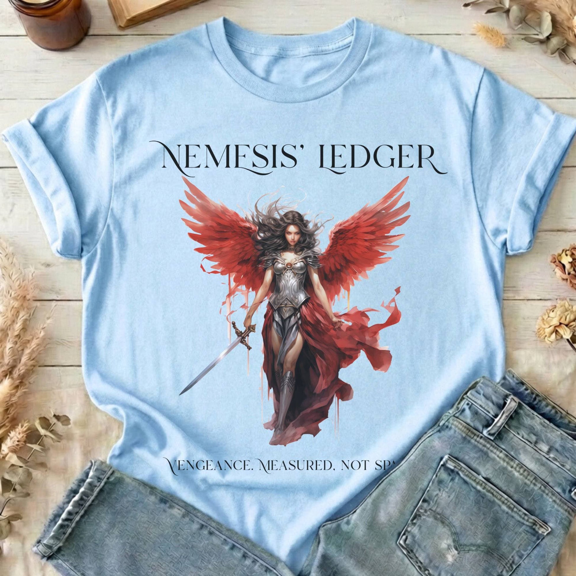 T-Shirt Light Blue / S Design 218 T-Shirt The Mystic Eden