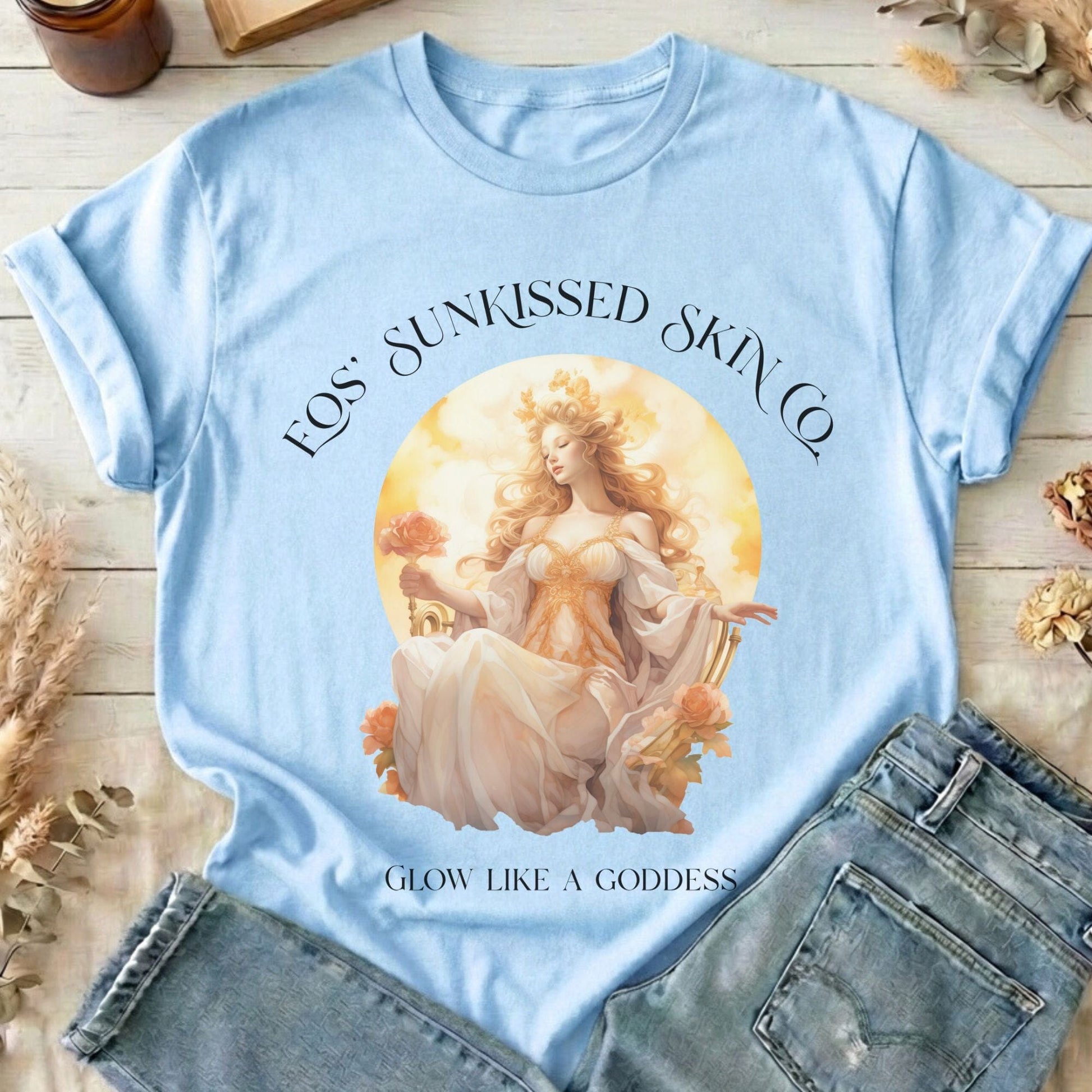 T-Shirt Light Blue / S Design 219 T-Shirt The Mystic Eden