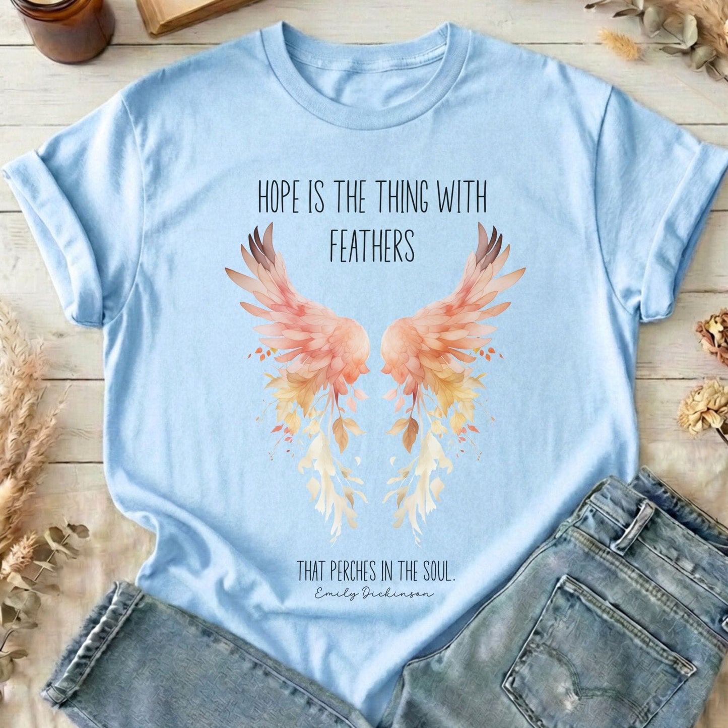 T-Shirt Light Blue / S Design 222 T-Shirt The Mystic Eden