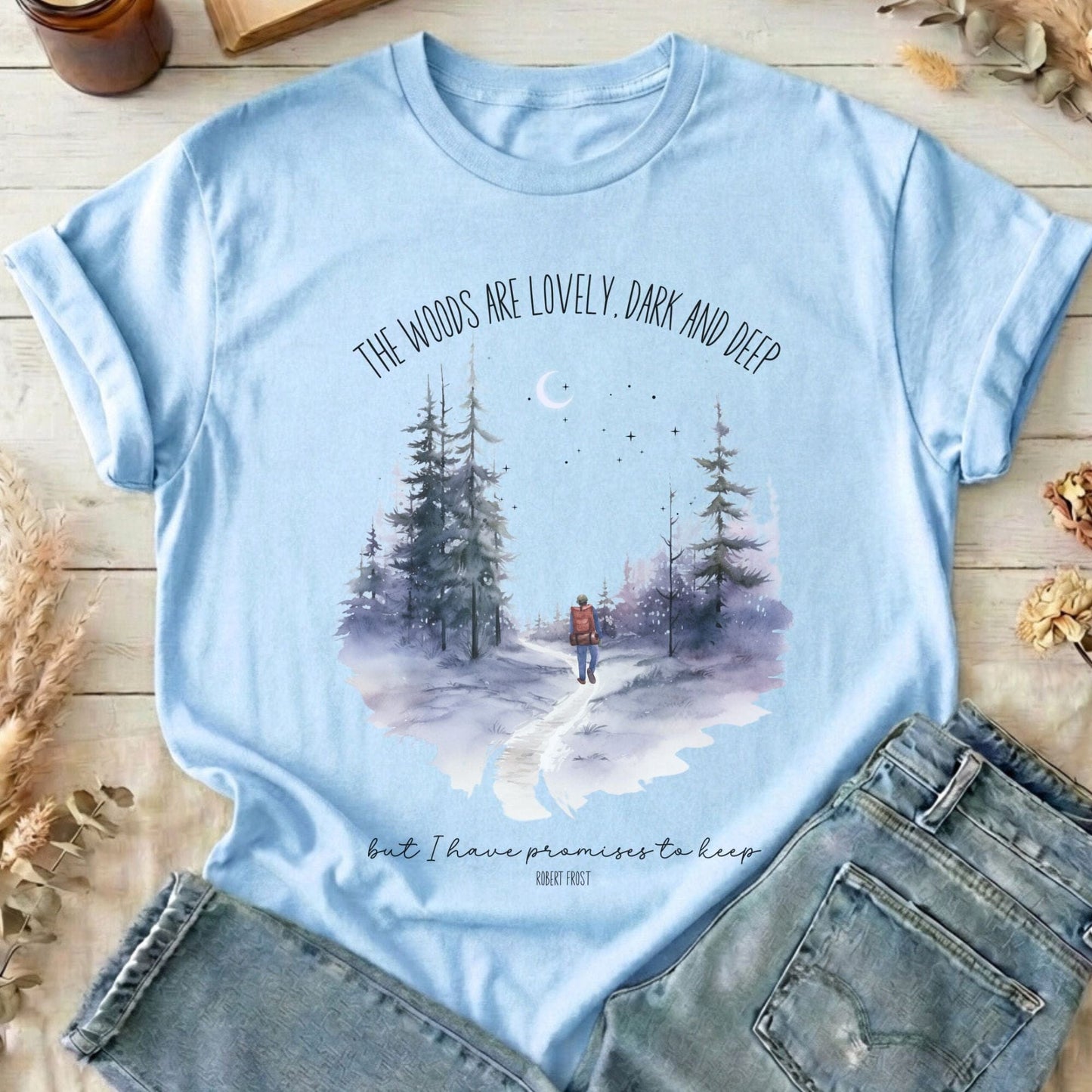 T-Shirt Light Blue / S Design 223 T-Shirt The Mystic Eden