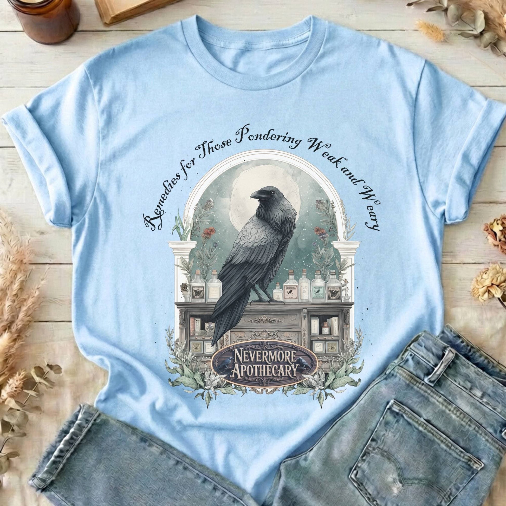 T-Shirt Light Blue / S Design 238 T-Shirt The Mystic Eden