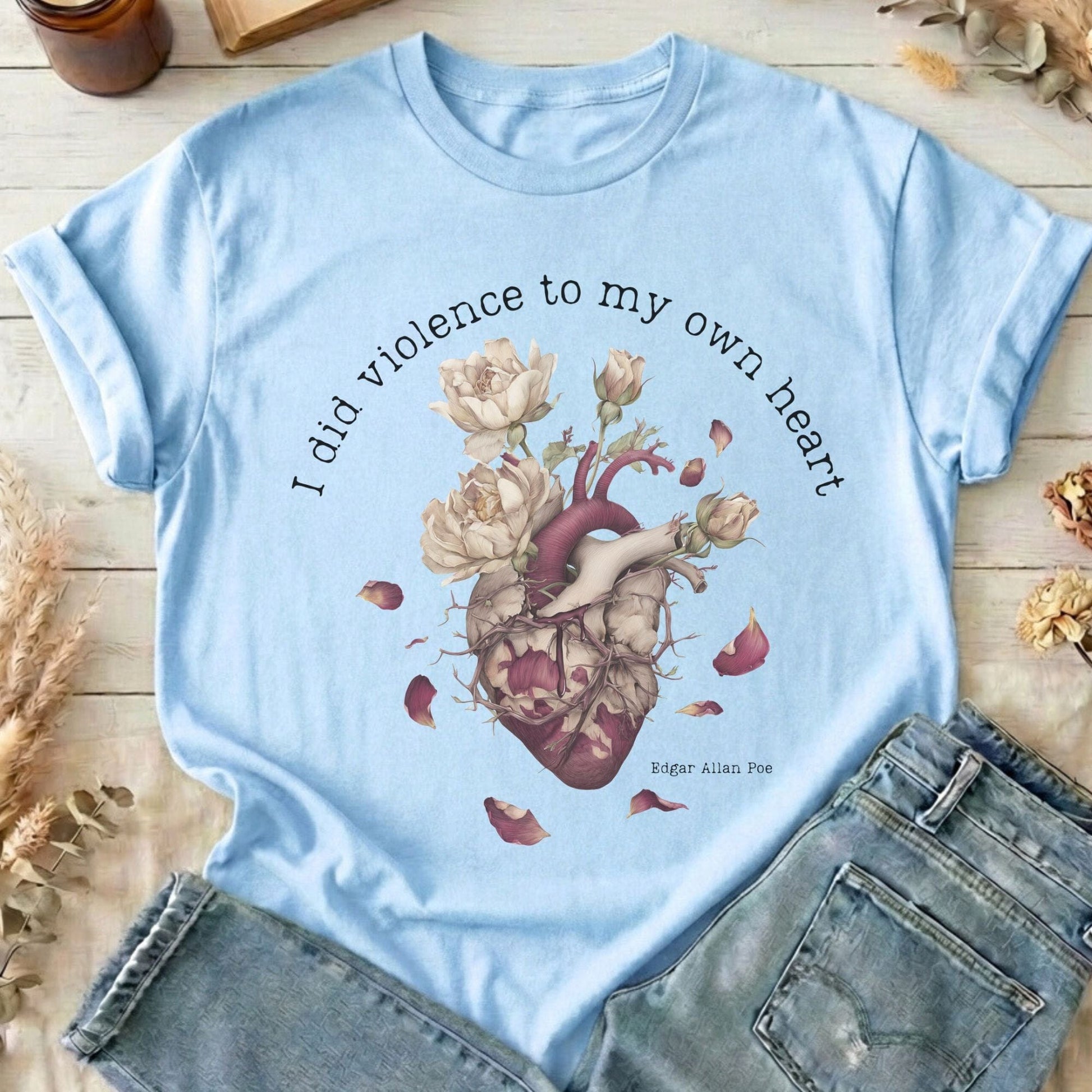 T-Shirt Light Blue / S Design 252 T-Shirt The Mystic Eden