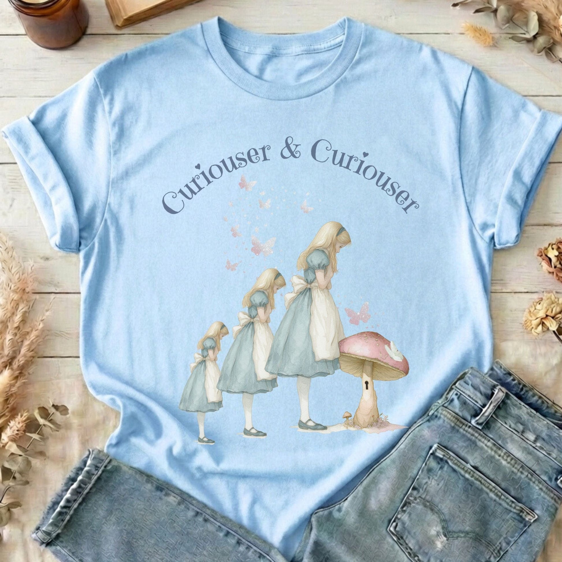 T-Shirt Light Blue / S Design 257 T-Shirt The Mystic Eden