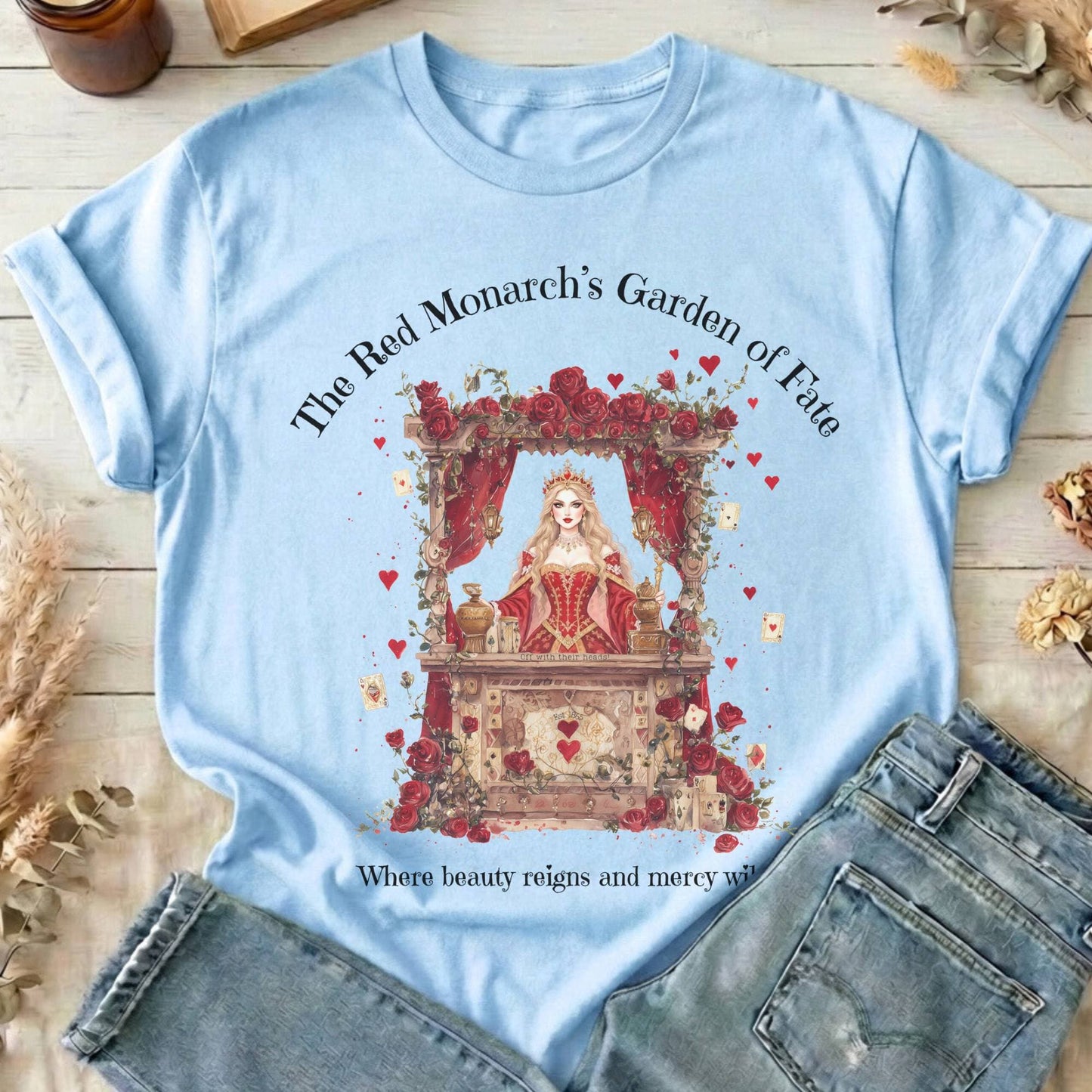 T-Shirt Light Blue / S Design 258 T-Shirt The Mystic Eden